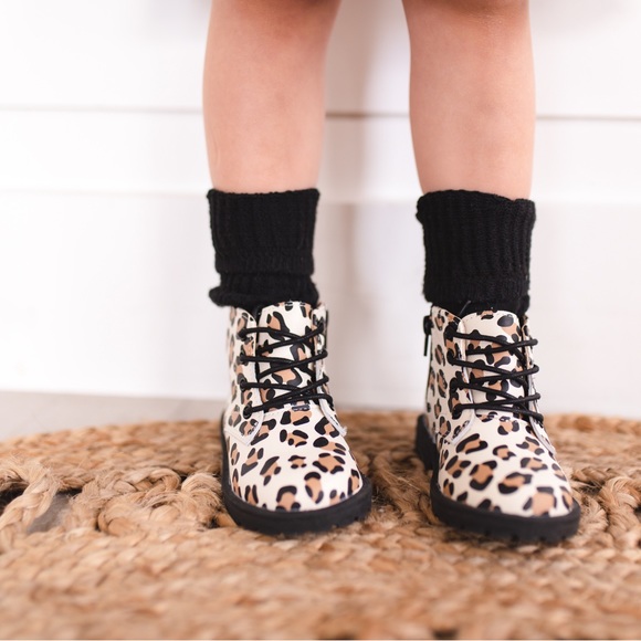 Combat Boots - Leopard - Picture 9 of 14